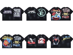 เสื้อยืดคอกลมแขนสั้น<span class=keywords><strong>วิน</strong></span><span class=keywords><strong>เท</strong></span><span class=keywords><strong>จ</strong></span>คุณภาพสูงใหม่เอี่ยม ผ้าฝ้ายแท้ 100% พิมพ์ลาย แห้งเร็ว ใส่ได้ทั้งชายและหญิง <span class=keywords><strong>จ</strong></span>ัดส่งแบบสุ่ม<span class=keywords><strong>จ</strong></span>ากสต็อก - Product Image 2