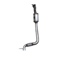Convertisseur catalytique en acier WEISUN à montage direct 409 avec garantie d'un an pour Mustang 2.3T 2016-2019 Modèles Euro V
