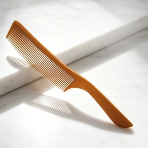 Peigne de coiffure professionnel en forme de <span class=keywords><strong>S</strong></span> pour barbier, peigne de coupe en <span class=keywords><strong>S</strong></span>, peignes de coupe à plat, peigne de coupe de cheveux - Product Image 1