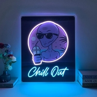 Enseigne murale néon LED en PVC IP65 personnalisable pour salon VIP, bureau, hôtel, pub, café, fêtes d'anniversaire, cave à bière, chambre à coucher