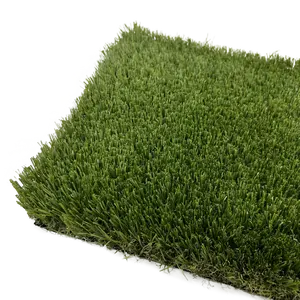汉威草人造草坪户外地毯草12x18草10英尺卷35英尺x 15英尺绿色装饰垫