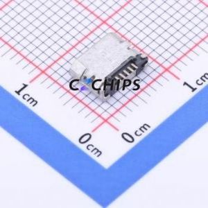 USB-MR-D-051 USB Connector SMD Connector ( Connector Type: Micro-B )( Gender: Female )( Mounting Type: Horizontal Mount ) - Product Image 2