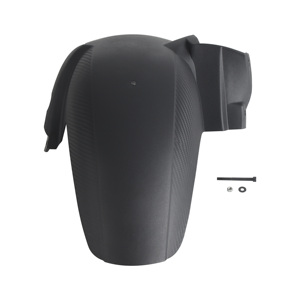 Guardabarros trasero de motocicleta con aspecto de carbono negro de alta protección para YAMAHA XMAX 300 2017-2023 - Product Image 1