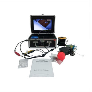 Caméra <span class=keywords><strong>de</strong></span> pêche avec écran <span class=keywords><strong>de</strong></span> 7 pouces et enregistrement <span class=keywords><strong>vidéo</strong></span> sous-marin sur câble <span class=keywords><strong>de</strong></span> 15 m, batterie au lithium rechargeable <span class=keywords><strong>de</strong></span> 4500 mAh - Product Image 1