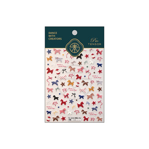 Autocollants pour ongles à motif écossais britannique vintage TS4258, décorations mignonnes pour ongles en patchwork pour le Nouvel An, pour la manucure DIY - Product Image 5