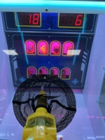Machine de jeu d'arcade à monnayeur pour enfants, tir de balles et de jets d'eau, avec système de récompense, pour usage intérieur en parc d'attractions