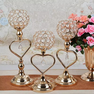 Candelabro <span class=keywords><strong>de</strong></span> Metal y Cristal Elegante <span class=keywords><strong>para</strong></span> Fiestas <span class=keywords><strong>de</strong></span> Boda, Portavelas <span class=keywords><strong>para</strong></span> Decoración del Hogar, Centro <span class=keywords><strong>de</strong></span> <span class=keywords><strong>Mesa</strong></span> - Product Image 3