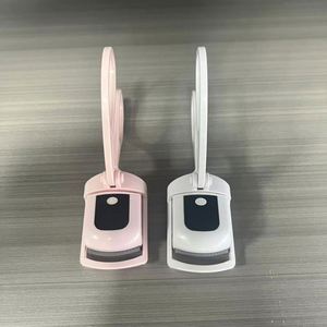 Portable Electric Heated Eyelash Curler Quick <b>Heating</b> <b>USB</b> Charging LCD Temperature Control Long-Lasting Curls Plastic Beauty - Product Image 5