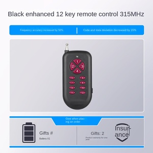 Không dây <span class=keywords><strong>RF</strong></span> điều khiển từ xa 433.92MHz học tập cho cổng Đèn LED chỉ số ánh sáng 100m phạm vi chuyển đổi quyền lực <span class=keywords><strong>Transmitter</strong></span> 12 phím - Product Image 4