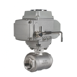 Vanne à bille électrique à trois voies en acier inoxydable Covna Manufacture DN25 1 pouce AC220V à très haute pression - Product Image 6