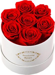 Fleurs éternelles <span class=keywords><strong>Fose</strong></span> roses préservées éternelles dans un dôme en verre avec LED pour les cadeaux d'affaires promotionnels d'entreprise de Noël - Product Image 2