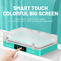 Machine de réparation d'écran LCD incurvé pour téléphone intelligent TuoLi 18 pouces, petite machine à vide pour la réparation d'écran LCD, machine de laminage à air comprimé