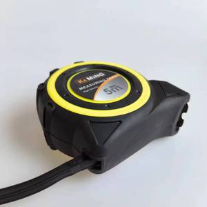 Ruban à mesurer rétractable en acier inoxydable 3M de 3 <span class=keywords><strong>mètres</strong></span> avec <span class=keywords><strong>échelle</strong></span> impériale, verrouillage manuel, étui haute visibilité, logo personnalisé - Product Image 4