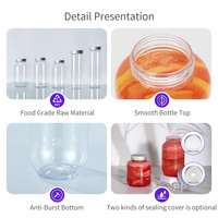 Emballages Plastiques de Qualité Alimentaire pour Jus, Bouteilles Boisson Transparentes en PET avec LOGO Sérigraphié, Pots à Lait et Thé