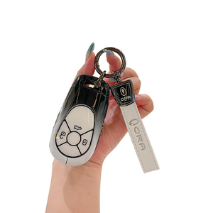 Étui de protection en alliage de zinc et gel de silice pour clé de voiture ORA Es11 Good Cat R1 R2 Baimao <span class=keywords><strong>IQ5</strong></span> EV, porte-clés et accessoires - Product Image 1