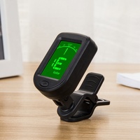 Guitar Tuner Clip on Digital Electronic Tuner Twelve Equal Law Bass Ukulele Violin Mandolin Banjo Acoustics Calibration Tuner