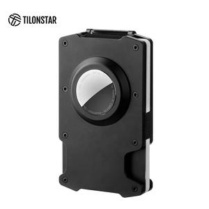TILONSTAR TVC800 Multifunctional Ultra-Thin Metal Wallet With <b>Money</b> Clip RFID Blocking Credit Card Holder for AirTag Case - Product Image 1