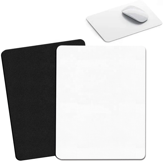 Factory Custom White Mouspad DIY Printable Blank Any Size Rubber Mouse Pad Sheet Custom for Sublimation Premium Mouse Mat