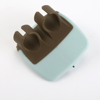 Hot Selling Keuken Gadget Fruit & Groente Dunschiller Plastic Roestvrij Staal Vinger Dunschiller Oem Aangepaste Logo Pakket