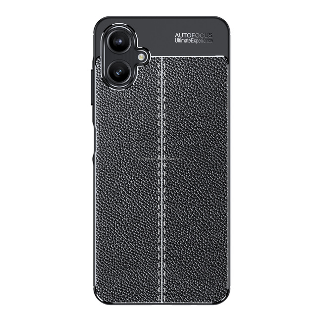 Luxury PU Leather Case for Samsung for Galaxy A55 A35 A15 5G & for Samsung S25 Ultra New Matte Silicone Phone Cover Protection