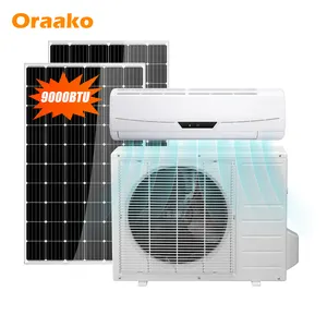 Heim Solar Klimaanlage Hybrid Wand montage tragbare Solar betriebene Klimaanlage Preis Solar Klimaanlage System