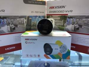 Caméra IP fixe <span class=keywords><strong>Hikvision</strong></span> DS-2CD1047G2-LUF 4MP ColorVu, vision nocturne couleur 24/7, micro intégré, sécurité extérieure CCTV - Product Image 3