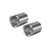 Nitronic 60 Tanged Inserts Semiconductor Non-magnetic Free-Running Thread Repair Inserts M6-1.5D