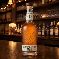 Premium Templeton 4Y.O. Whisky Rye 0,70 Lt 6 bouteilles par boîte
