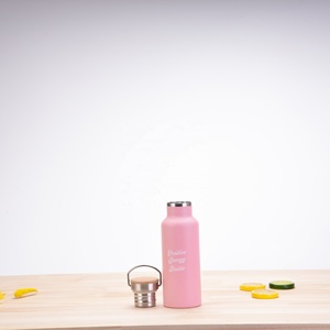 2024 bouteille d'eau en acier inoxydable école en plein air sport large bouche isolé sous vide thermique 17oz flacon bouteille avec couvercle en bambou - Product Image 5