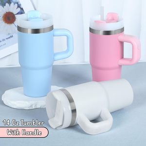 Vaso de Viaje de Acero Inoxidable de Doble Pared, 40 oz, con Asa, para Sublimación - Product Image 2