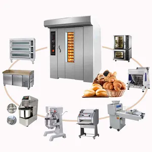 SHINEHO bakery equipment 32 trays rotary oven commercial bakery equipment china wholesale cookie oven rotary electric