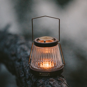 Lámparas de Ambiente Retro de Nogal, Linternas para Tiendas de Campaña de Camping al Aire Libre, Luces de Vela Naturehike - Product Image 4