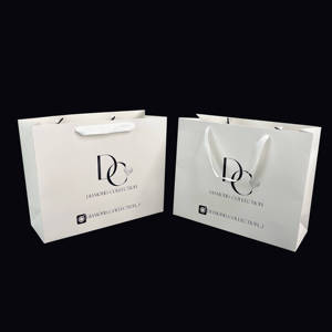 Bolsa de papel grande para compras, con logo personalizado, extra grande, gigante, para regalo, para empaque de marca minorista - Product Image 3