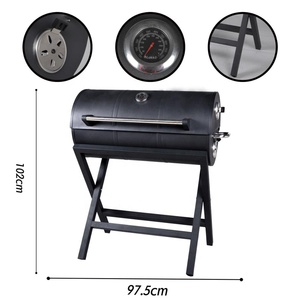 European hotsale oil drum <strong>brazil</strong> barrel smoker china factory bbq <strong>grill</strong> charcoal easily assembled - Product Image 2