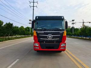 Camion de dragage des égouts Foton Daimler à 3 essieux et 10 roues, double pompe d'aspiration des eaux usées pour l'Afrique, camion de dragage des eaux usées à jet combiné de 18-22 m³ - Product Image 5