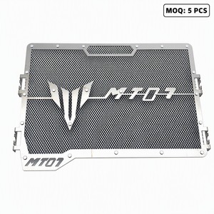 Protection de radiateur pour <span class=keywords><strong>Yamaha</strong></span> MT07 <span class=keywords><strong>MT</strong></span> <span class=keywords><strong>07</strong></span> 2014 <span class=keywords><strong>2019</strong></span>, grille de protection en acier inoxydable, 5 couleurs, pièces de modification de moto - Product Image 1