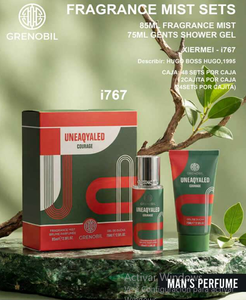 Grenobil Uneaqyaled Cologne 85Ml <b>Spray</b> Perfume <b>Set</b> With Body Lotion 75Ml - Product Image 3