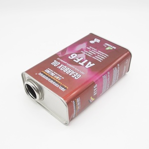 Produttore di latta rettangolare vuota olio motore lattine di metallo con tappo in metallo - Product Image 5