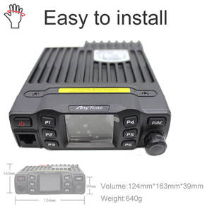 Radio mobile Anytone 778 UV VHF/UHF double bande CTCSS/DCS DTMF 5 tons Anytone à 778 émetteur-récepteur <span class=keywords><strong>Woky</strong></span> <span class=keywords><strong>Toky</strong></span> - Product Image 5
