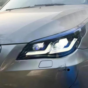 Ensemble de phares LED pour <span class=keywords><strong>BMW</strong></span> Série 5 E60 2003-2010, feux de jour, clignotants, plug and play - Product Image 6