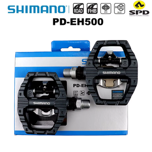 <span class=keywords><strong>Pedales</strong></span> <span class=keywords><strong>de</strong></span> Plataforma/Clipless <span class=keywords><strong>de</strong></span> Doble Cara <span class=keywords><strong>SHIMANO</strong></span> PD-ED500 EH500 con Calas SM-SH56 Originales PD-ED500 PD-EH500 - Product Image 2