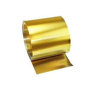 H62 ورقة النحاس الذهب مخصصة رقائق النحاس المصقول - Product Image 1