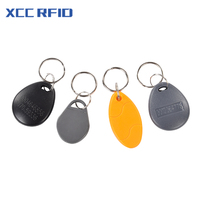 Sampel Gratis Key Fob RFID NFC T5577 125KHz yang Dapat Ditulis Ulang, Tahan Air, dan Dapat Dicetak dari Bahan ABS
