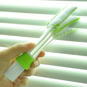 Cepillo Limpiador de Doble Cabezal para Rejillas de Ventilación de Aire Acondicionado de Coche, Polvo de Ventanas y Persianas, y Teclados - ¡Gran Oferta! - Product Image 2