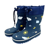 Sepatu Bot Hujan Anak YL-25311 Grosir Fashion Setengah Betis Nyaman Anti Selip Unisex Tahan Air Bahan Karet untuk Anak-Anak