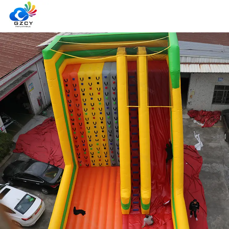 Commercial Inflatable Rock Climbing Wall Mountain inflatable climb wall