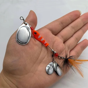 Mycena 12G Spinner Bait Esca da <span class=keywords><strong>Pesca</strong></span> Multi-Lama Jig Dancer Buzzbait Wobbler Chatterbait per <span class=keywords><strong>Pesca</strong></span> al Bass e al Luccio <span class=keywords><strong>Pesca</strong></span> di <span class=keywords><strong>Fondo</strong></span> in Metallo - Product Image 2