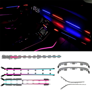 Luz Ambiental LED para Auto, 64 Colores, para Audi A6L 2019-2025, Accesorios Decorativos Interiores - Product Image 1