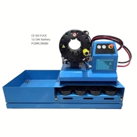 CE 12V 24V climatiseur sertisseuse mobile van P16 câble cosse batterie câble hydraulique tuyau presse machine