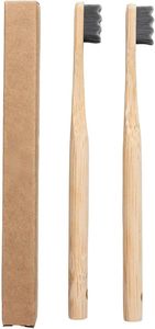 Cepillo de Dientes Desechable de Madera Económico con Mango de Bambú Cómodo, Cerdas de Nylon y Empaque Personalizado con Logotipo - Product Image 3
